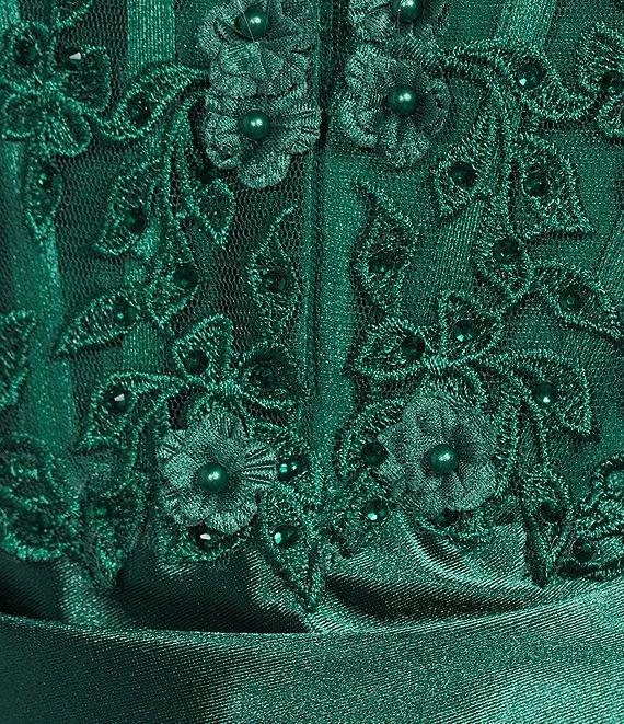 B. Darlin Embellished Sweetheart Neck Wide Strap Dress Product Image