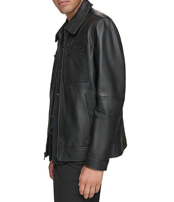 Andrew Marc Sport Halen Leather Jacket Product Image
