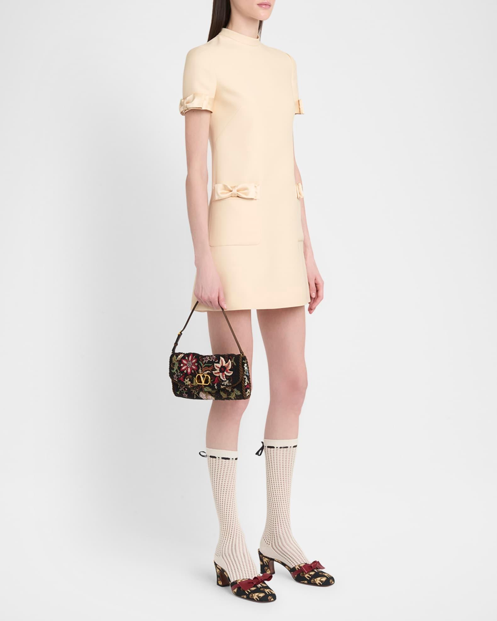 Vain Floral Beaded Shoulder Bag Product Image