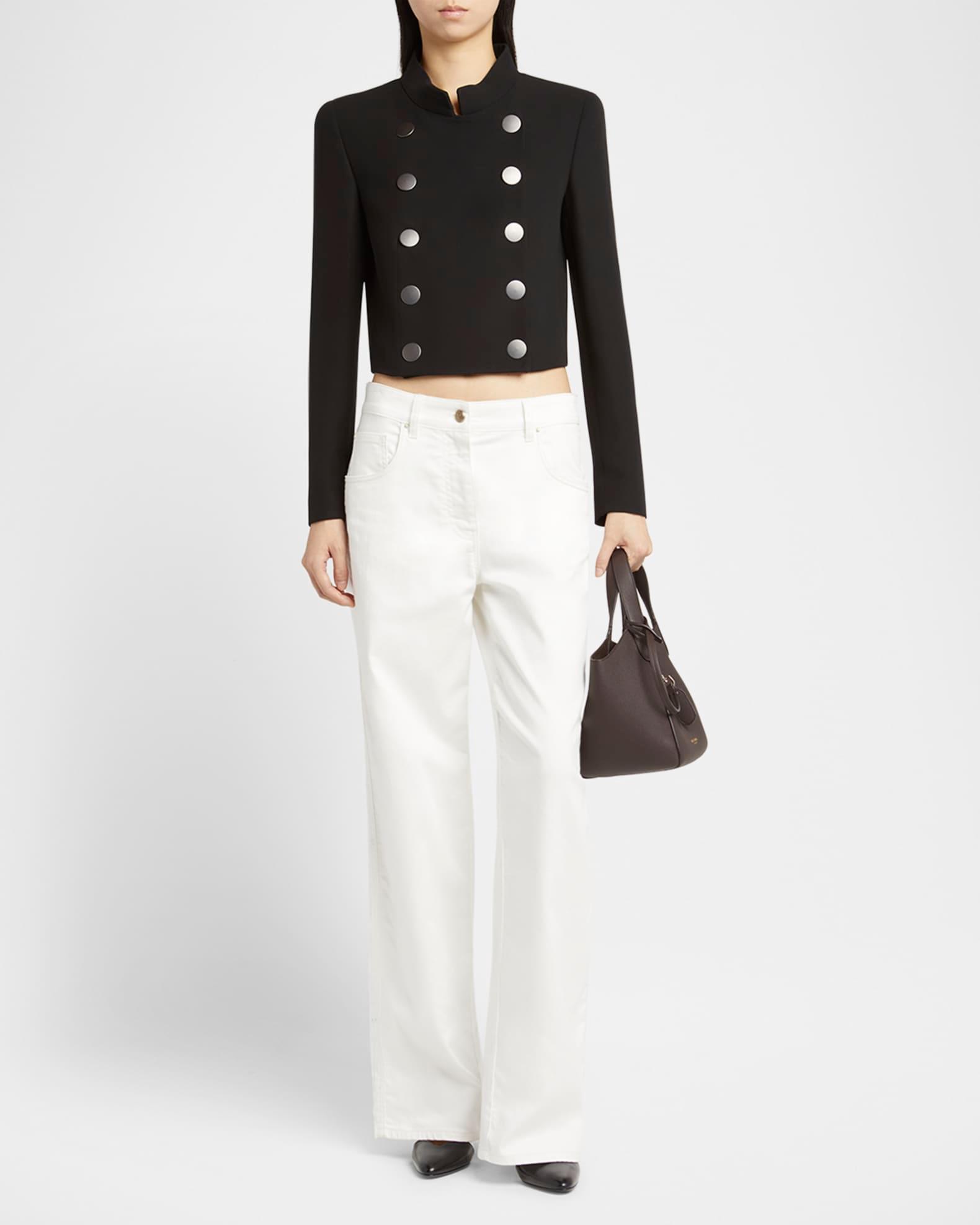 Double-Breasted Short Jacket Product Image