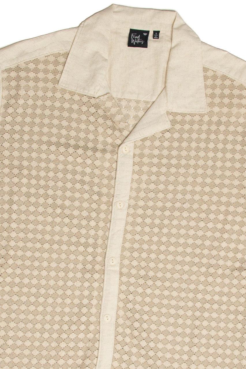 Crochet Bowling Shirt Product Image