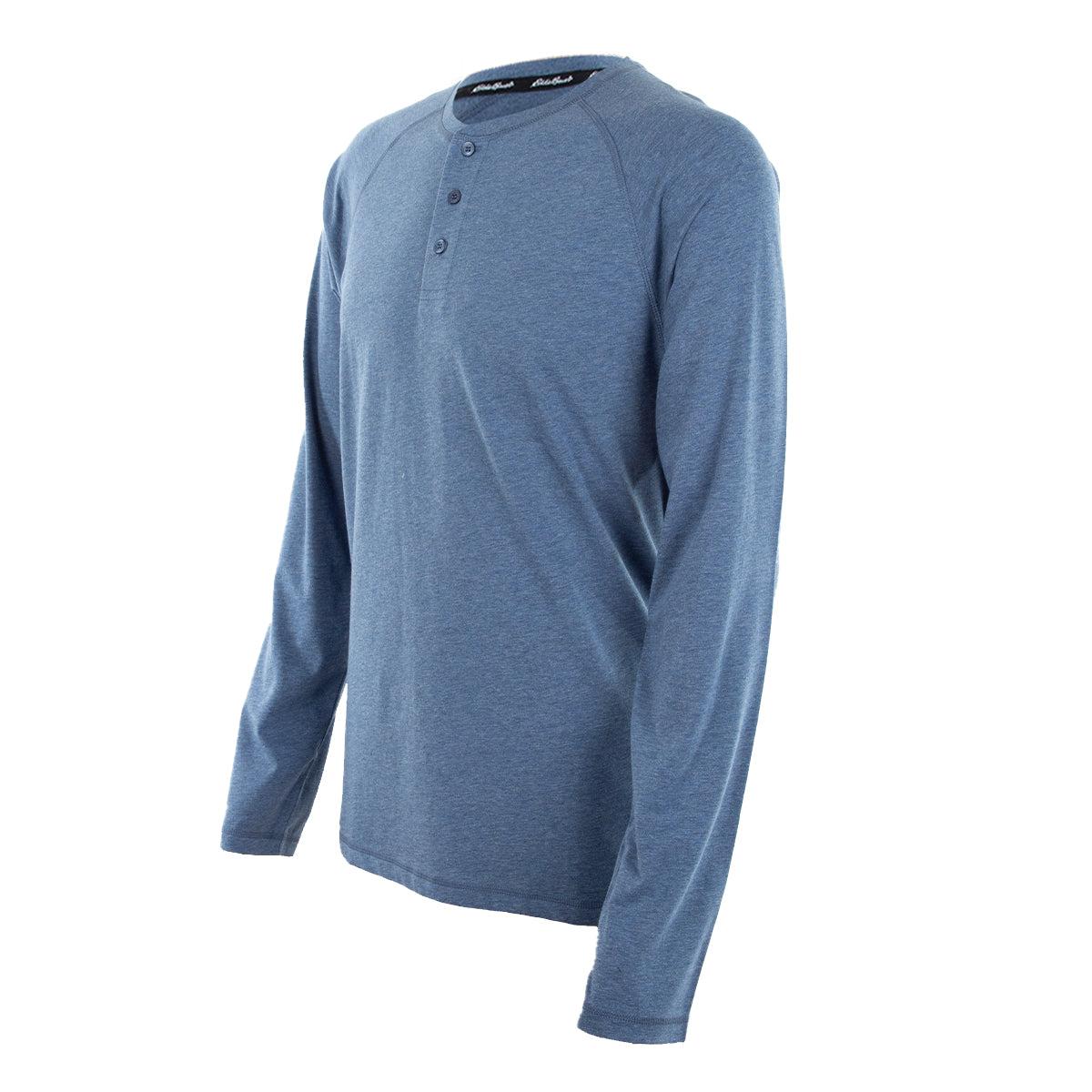 Eddie Bauer Men's Dream Knit Henley Long Sleeve Shirt Product Image