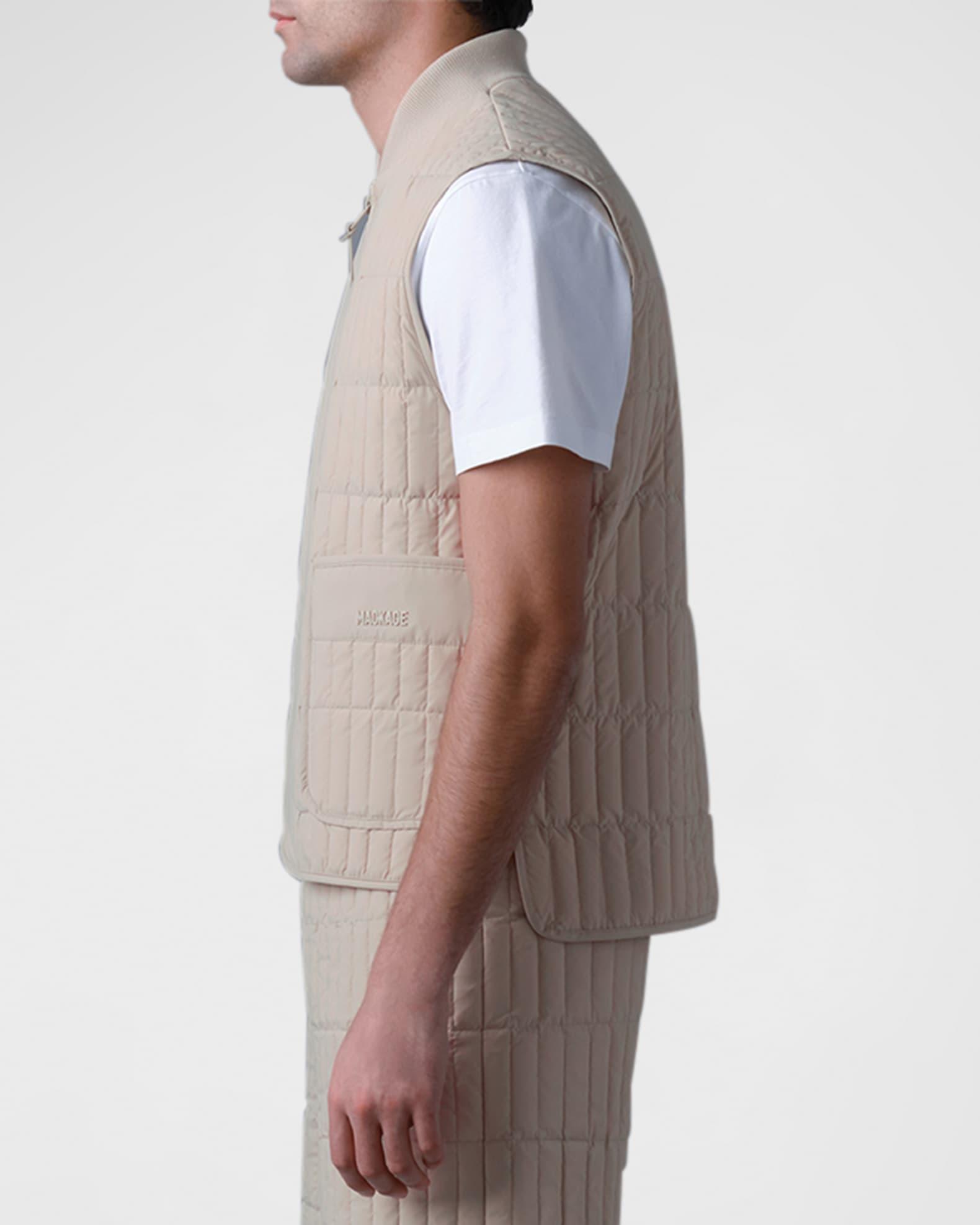Men's Levi Water-Resistant Quilted Down Vest Product Image