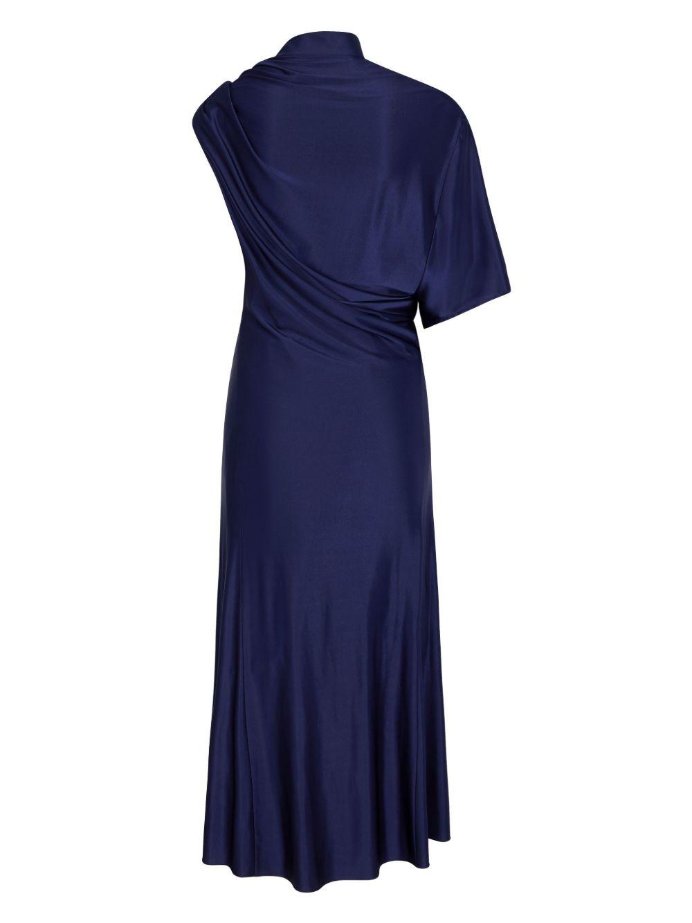 draped midi dress Product Image