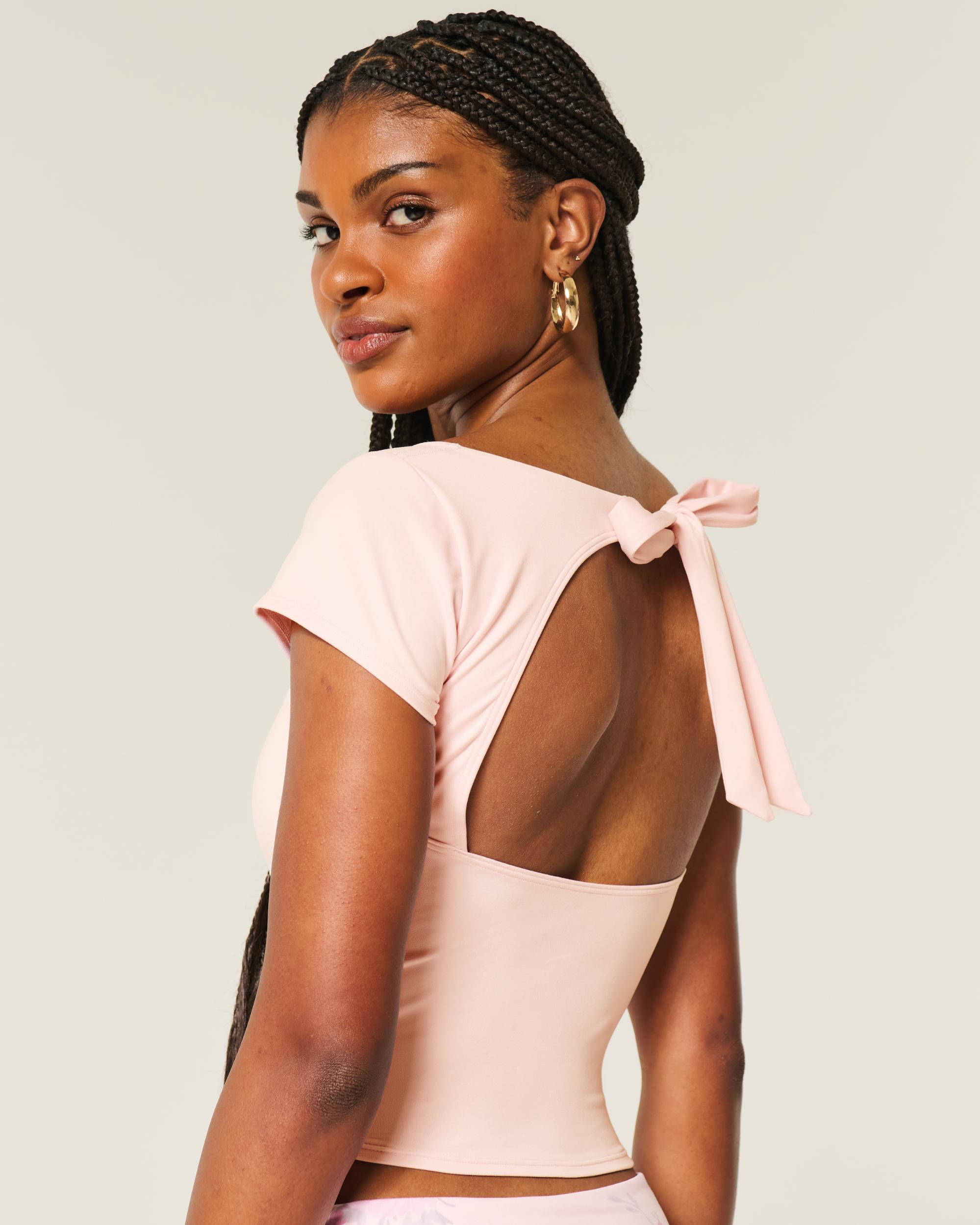 Gilly Hicks Active Tie-Back Ballet Top Product Image