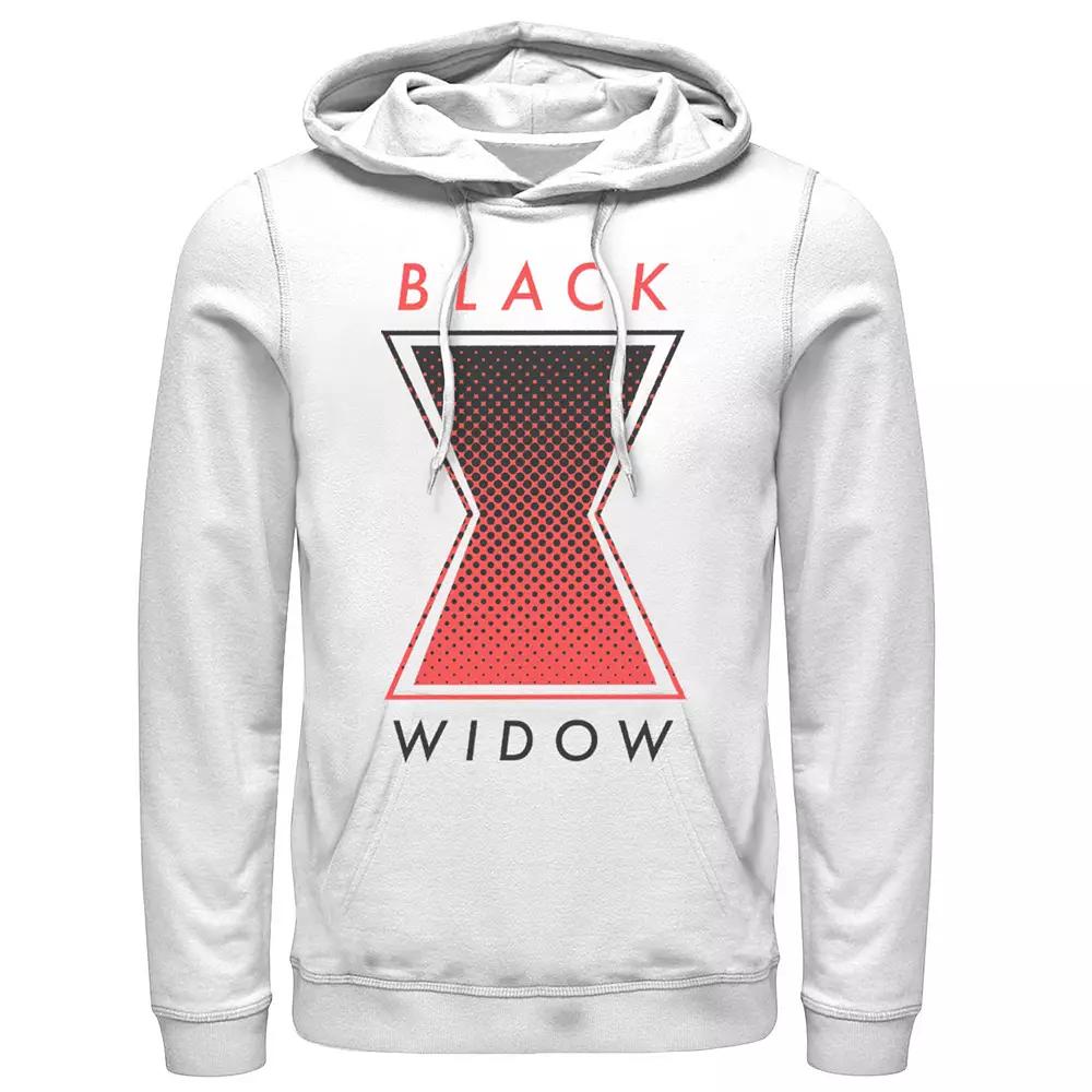 Men's Marvel Black Widow Gradient Logo Hoodie,  Product Image