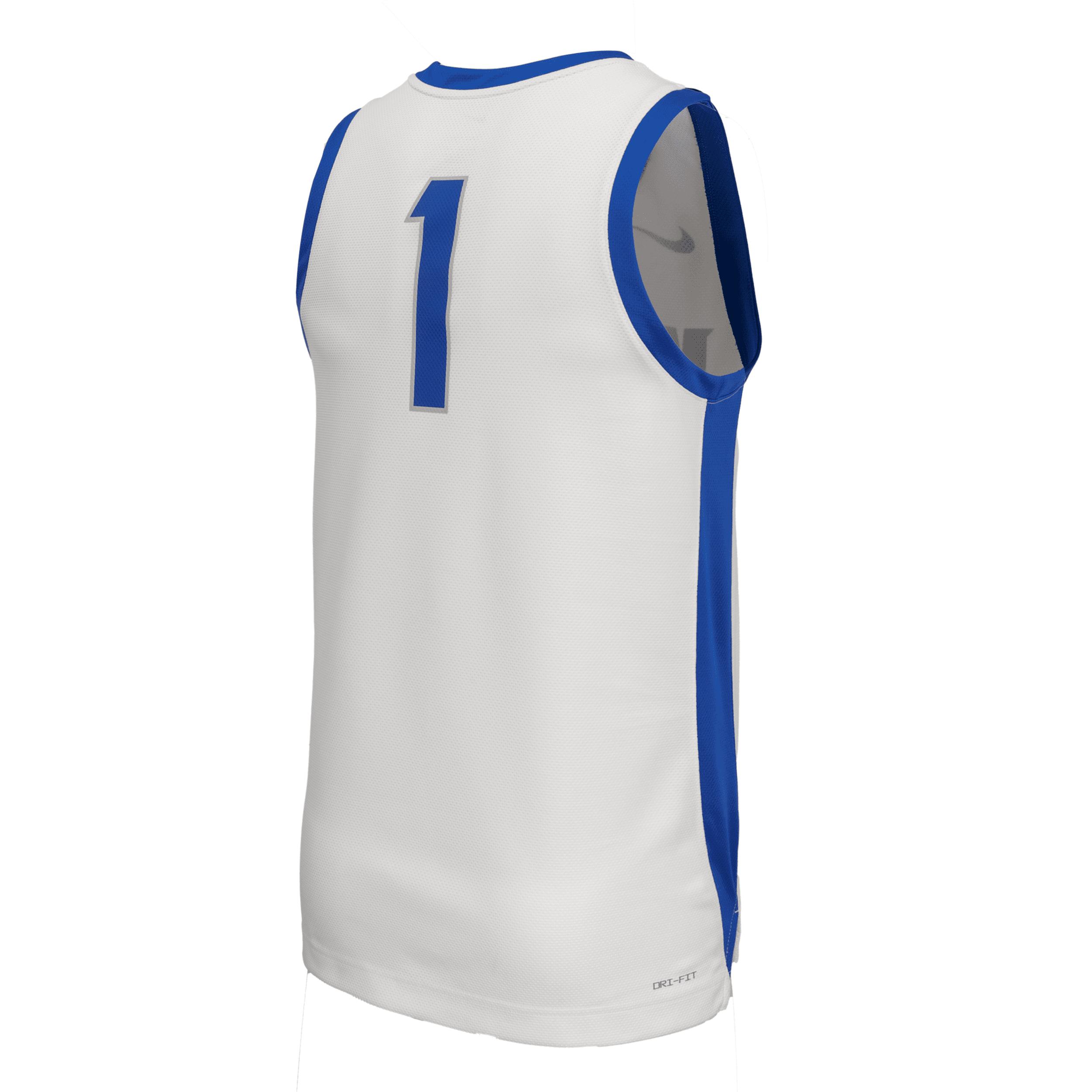 Memphis Nike Mens College Basketball Replica Jersey | P32818MEMPJ-WHT Product Image