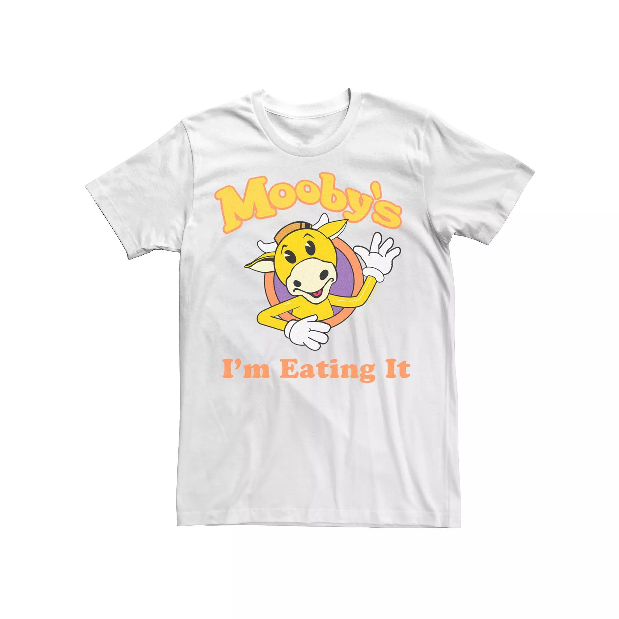 Men's Jay And Silent Bob Mooby's I'm Eating It Waving Logo Tee,  Product Image