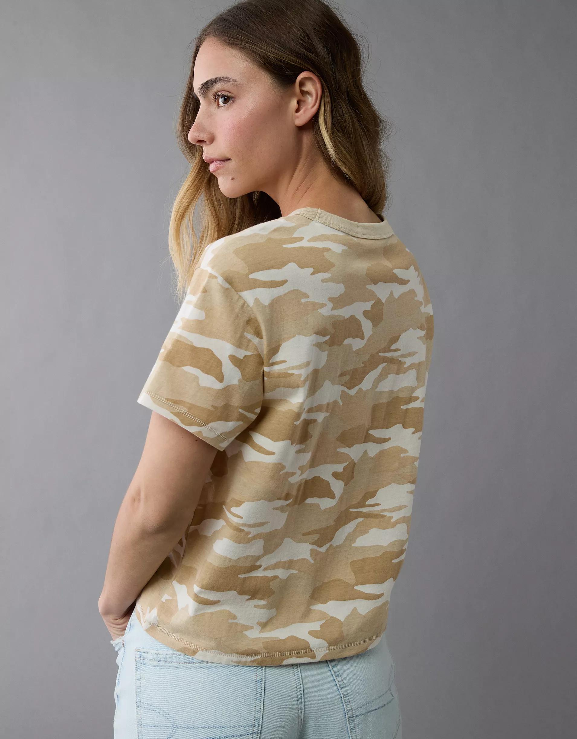 AE Ex-Boyfriend Camo T-Shirt Product Image