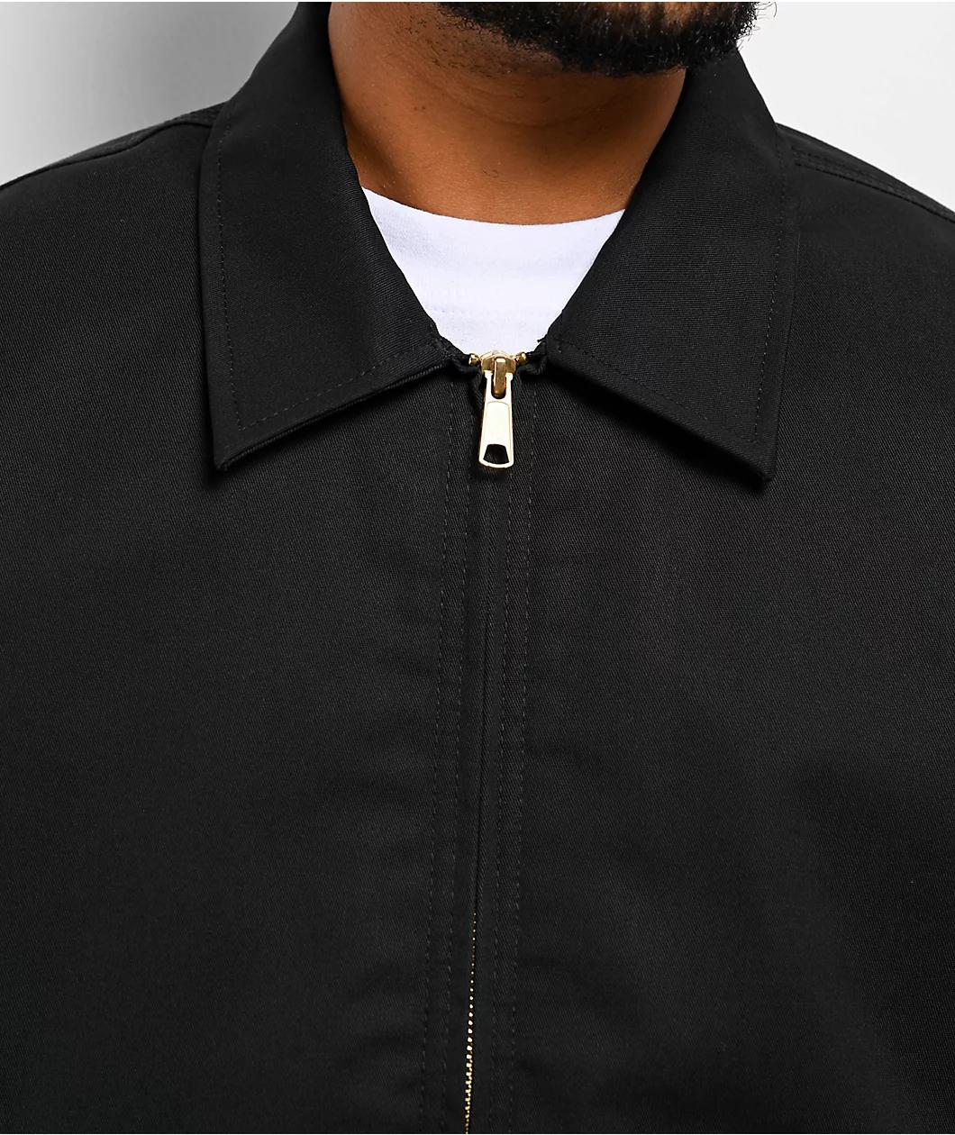 Dickies Insulated Eisenhower Black Work Jacket Product Image