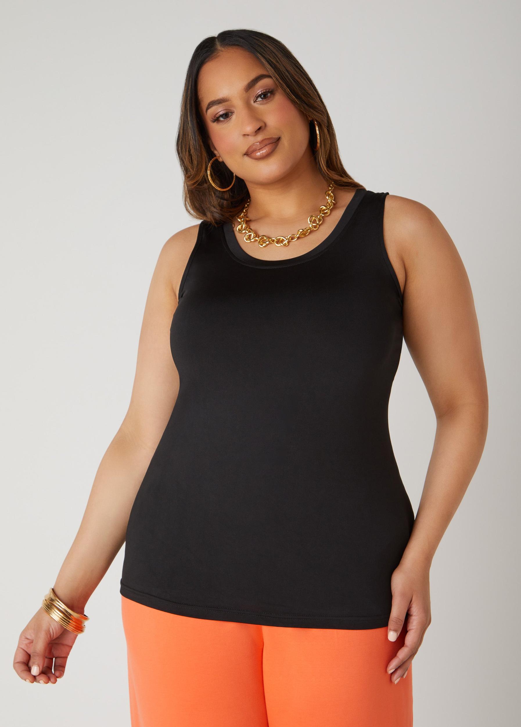 Plus Size The Basic Tank Top Ashley Stewart Product Image
