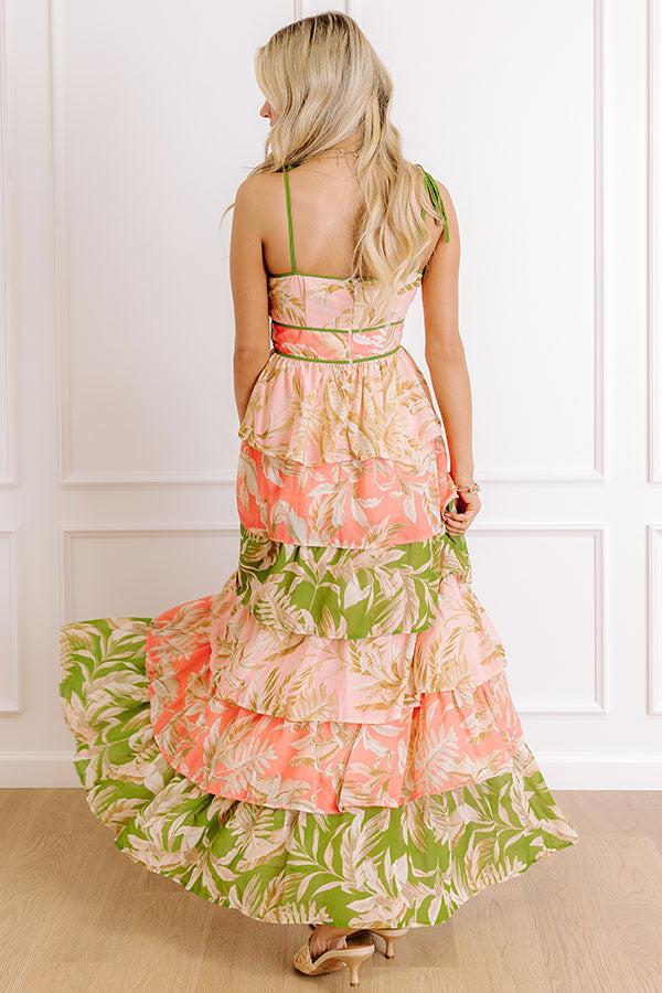 Tropical Daydream Tiered Maxi Dress Product Image