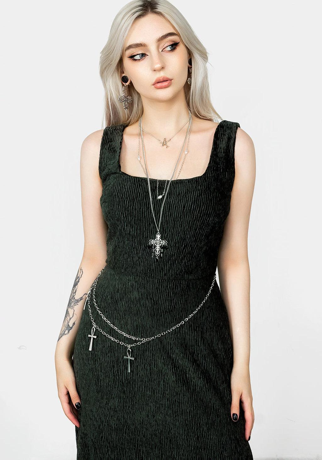 Thekla Dress with Charm Belt Product Image