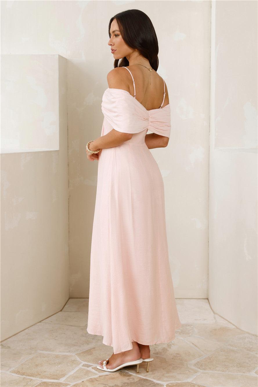 Wishing Hour Maxi Dress Pink Product Image