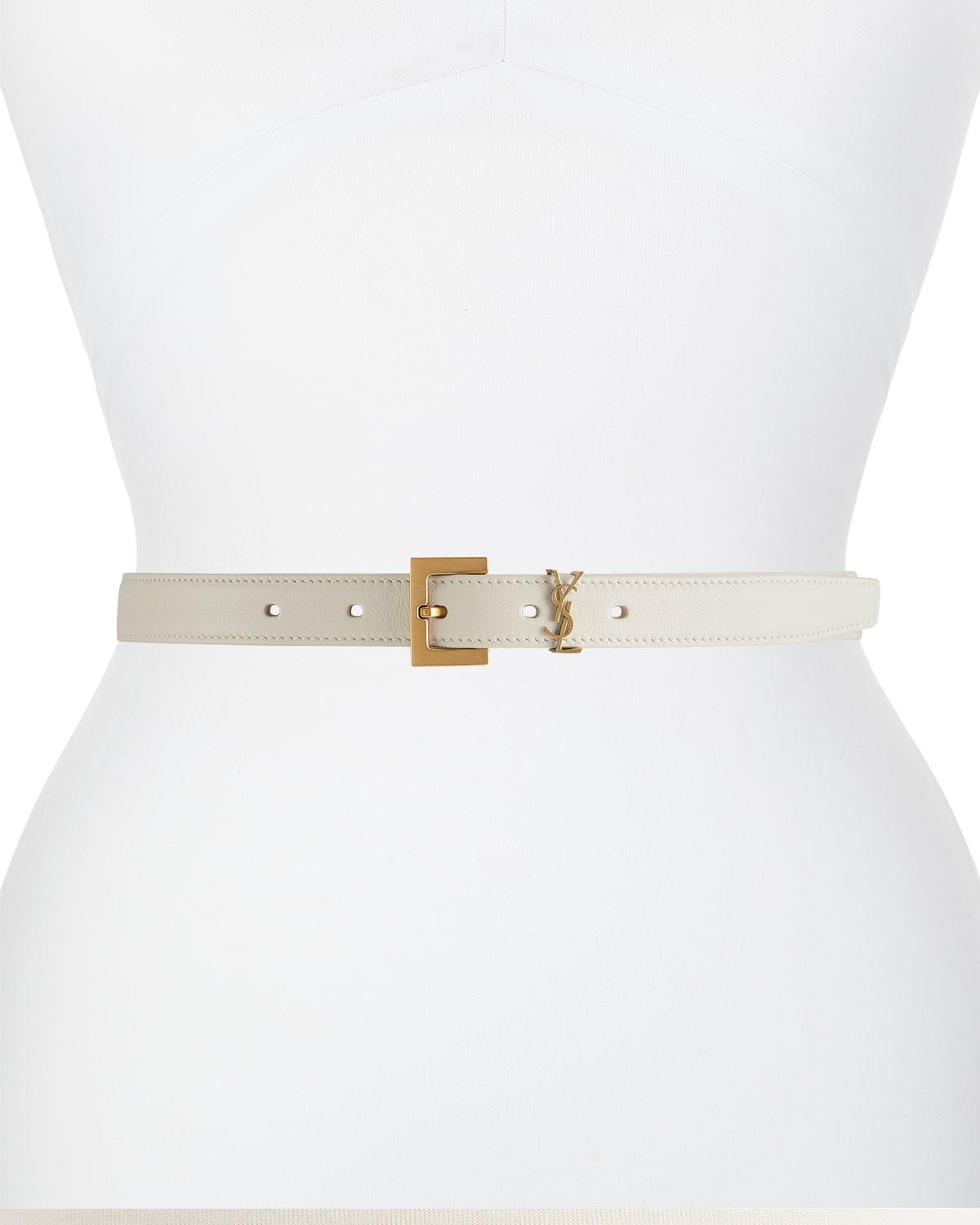 YSL Monogram Leather Belt Product Image
