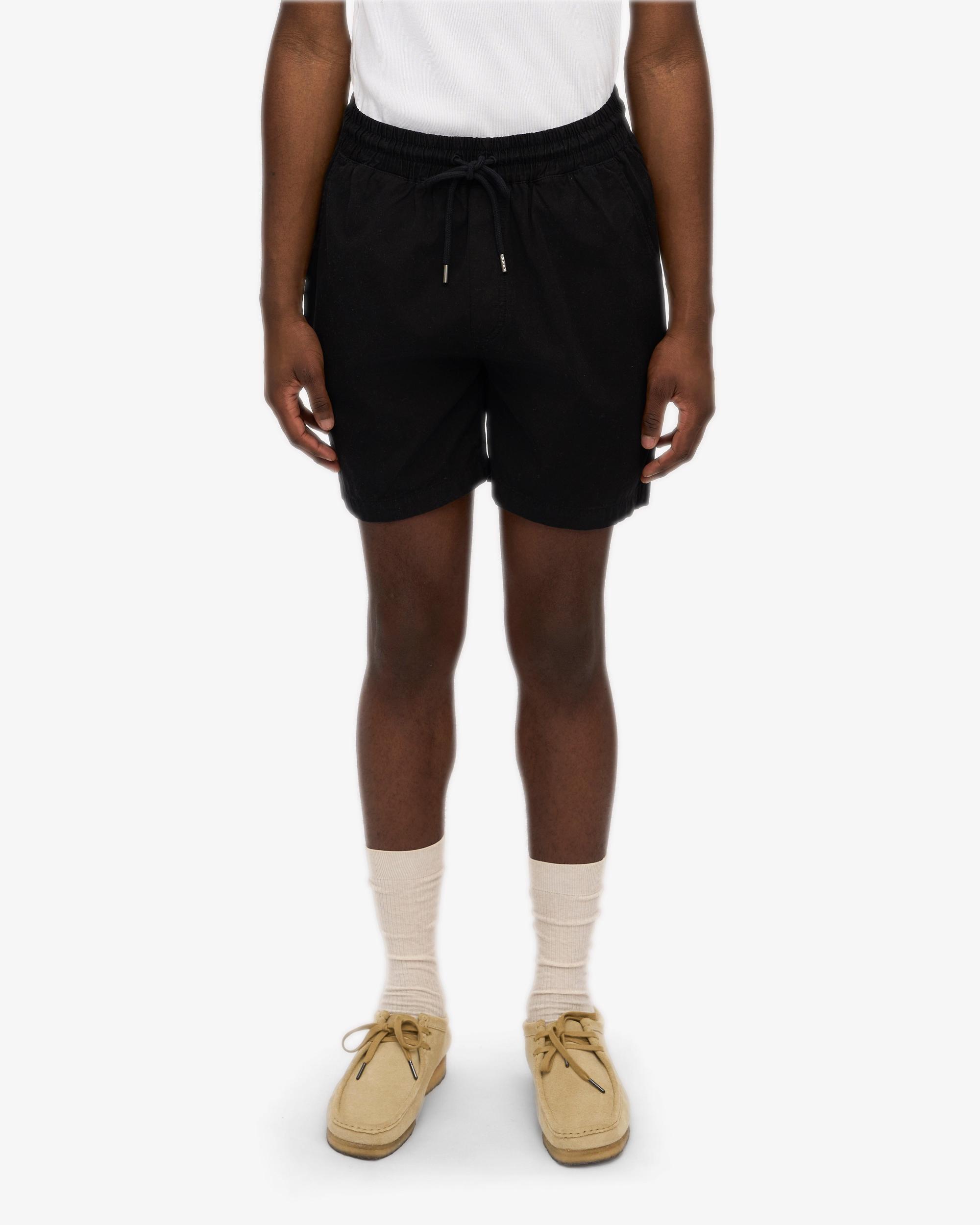 Organic Twill Shorts - Deep Black Product Image