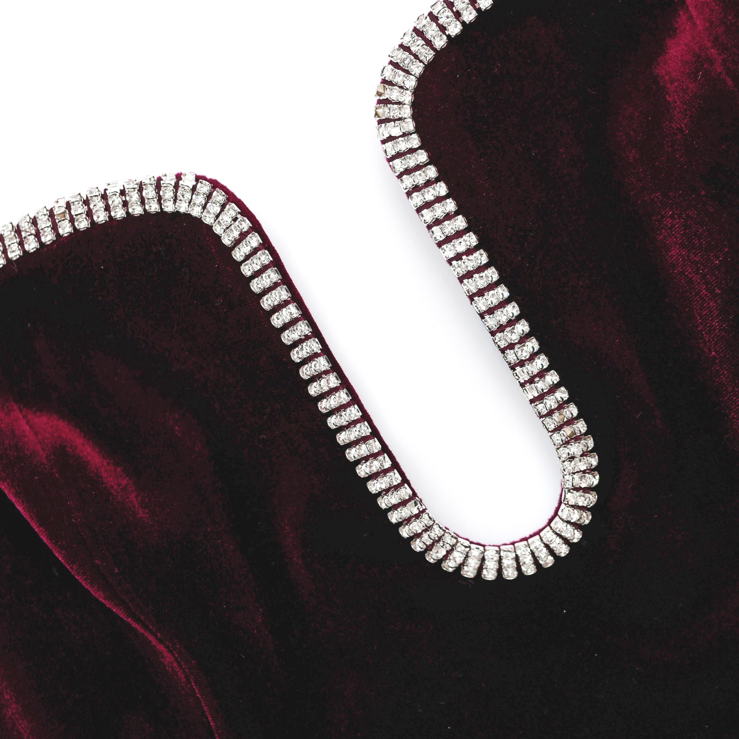 Burgundy Velvet Mini Dress Product Image