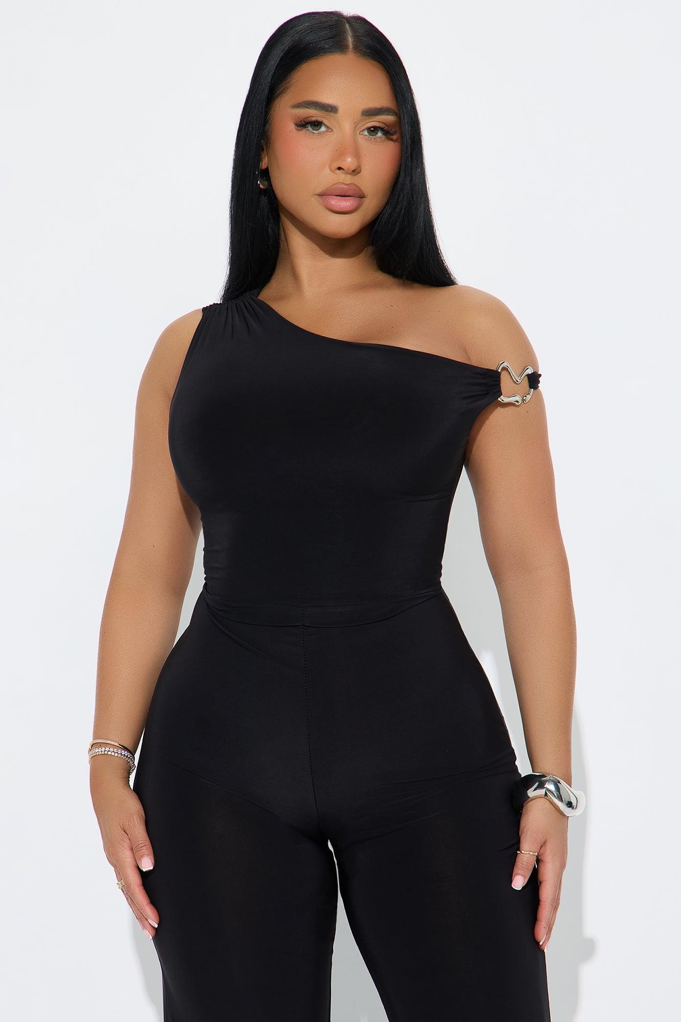 Love Seeking Jumpsuit - Black Product Image