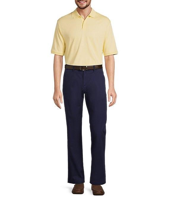 Roundtree & Yorke Supima Short Sleeve Solid Polo Shirt Product Image