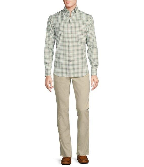 Cremieux Blue Label Long Sleeve Classic Gingham Oxford Woven Shirt Product Image