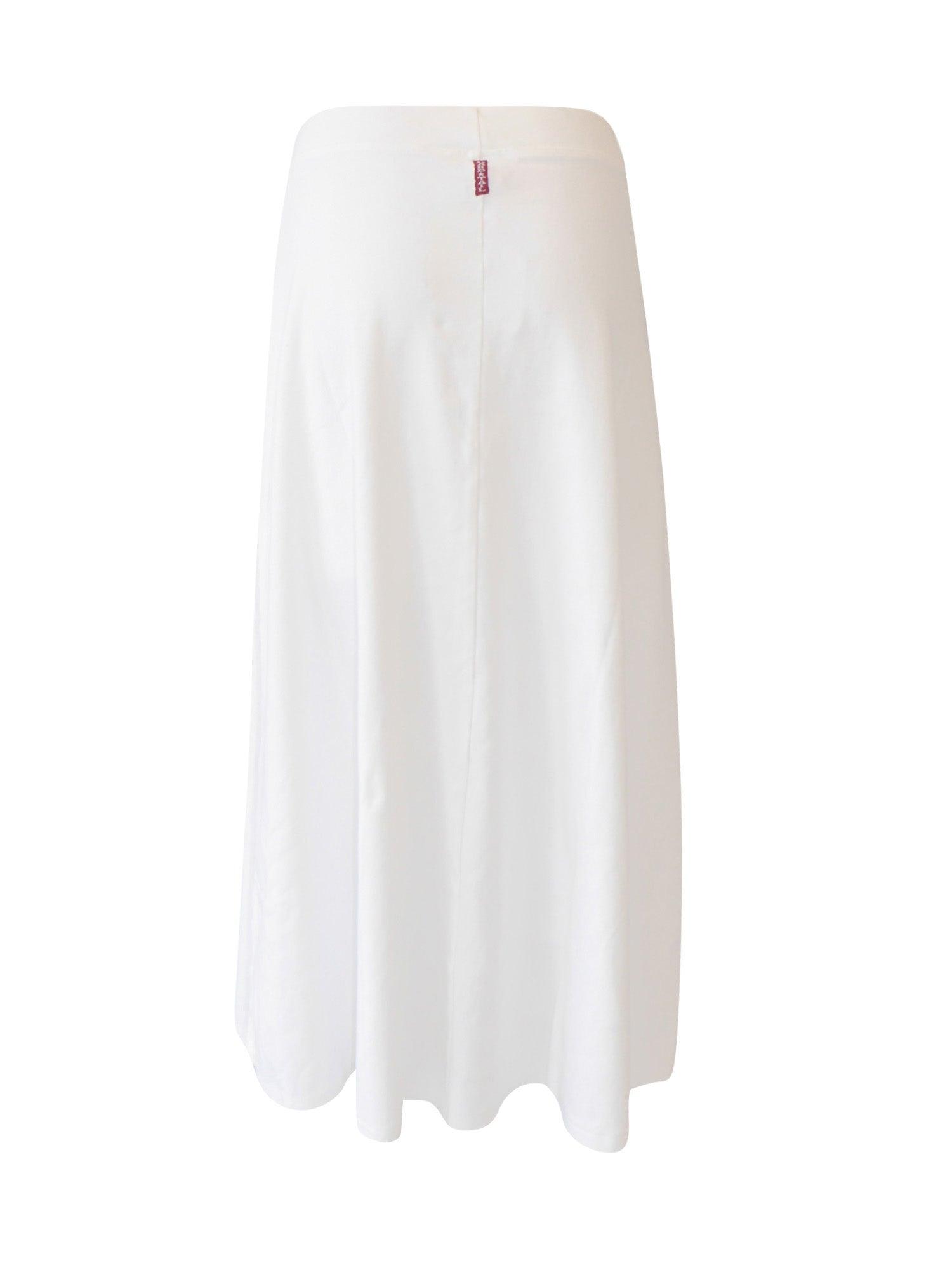 Hard Tail Flat Waist Midi Skirt B-154 Product Image