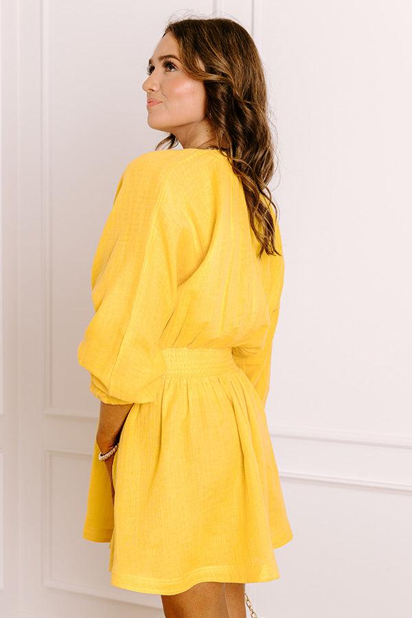 Fun In The Sun Gauze Mini Dress Product Image