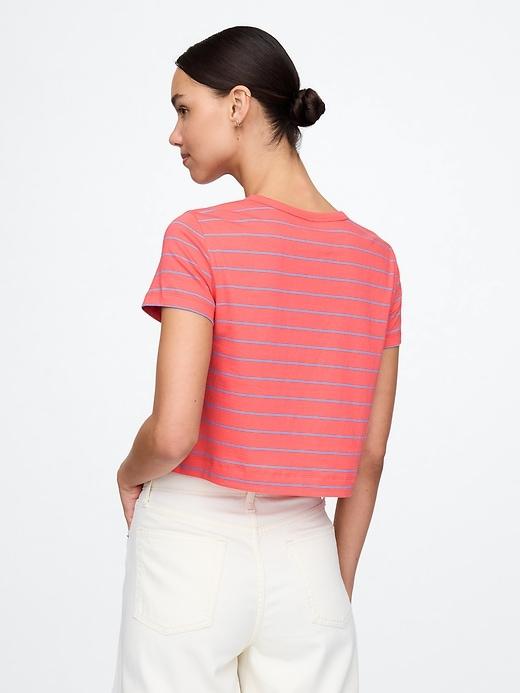 Organic Cotton VintageSoft Crop T-Shirt Product Image