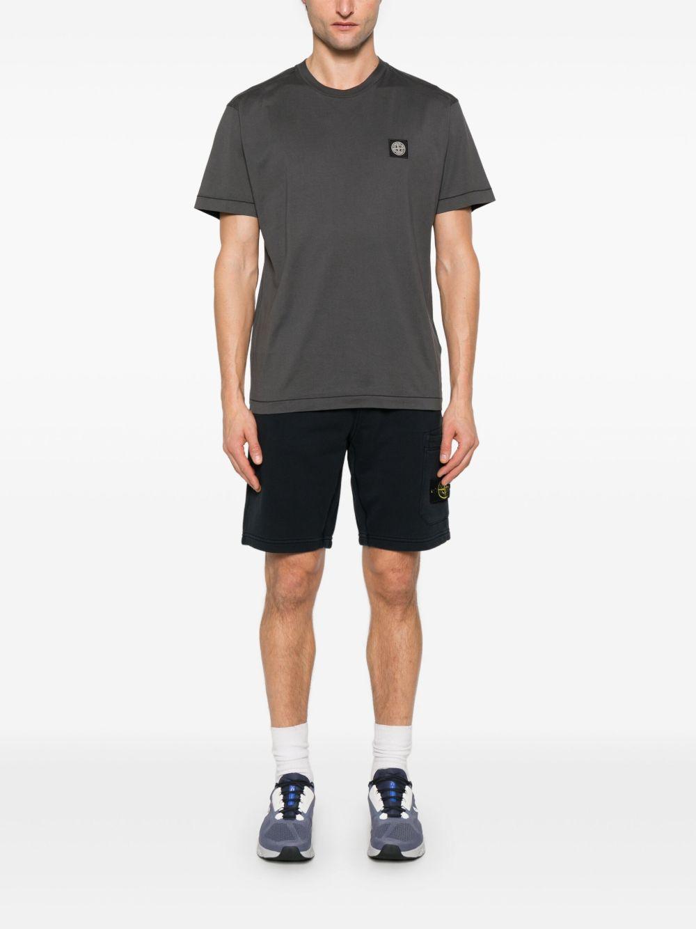 Compass-badge track shorts Product Image