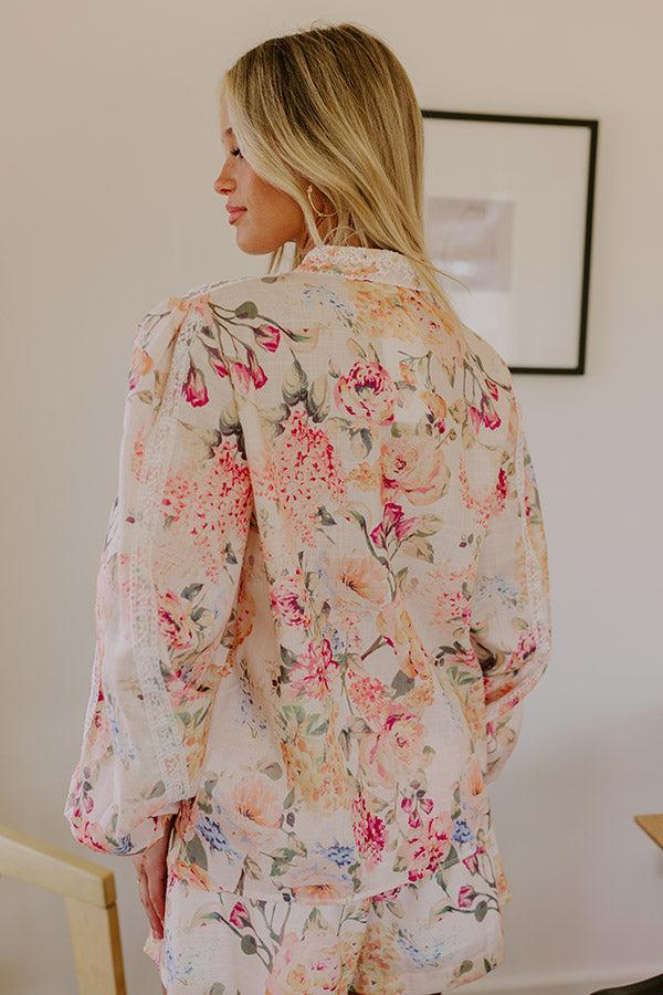 Sweet Garden Floral Button Up Product Image