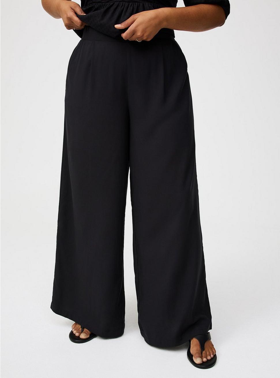 Pull-On Wide Leg Pant Product Image