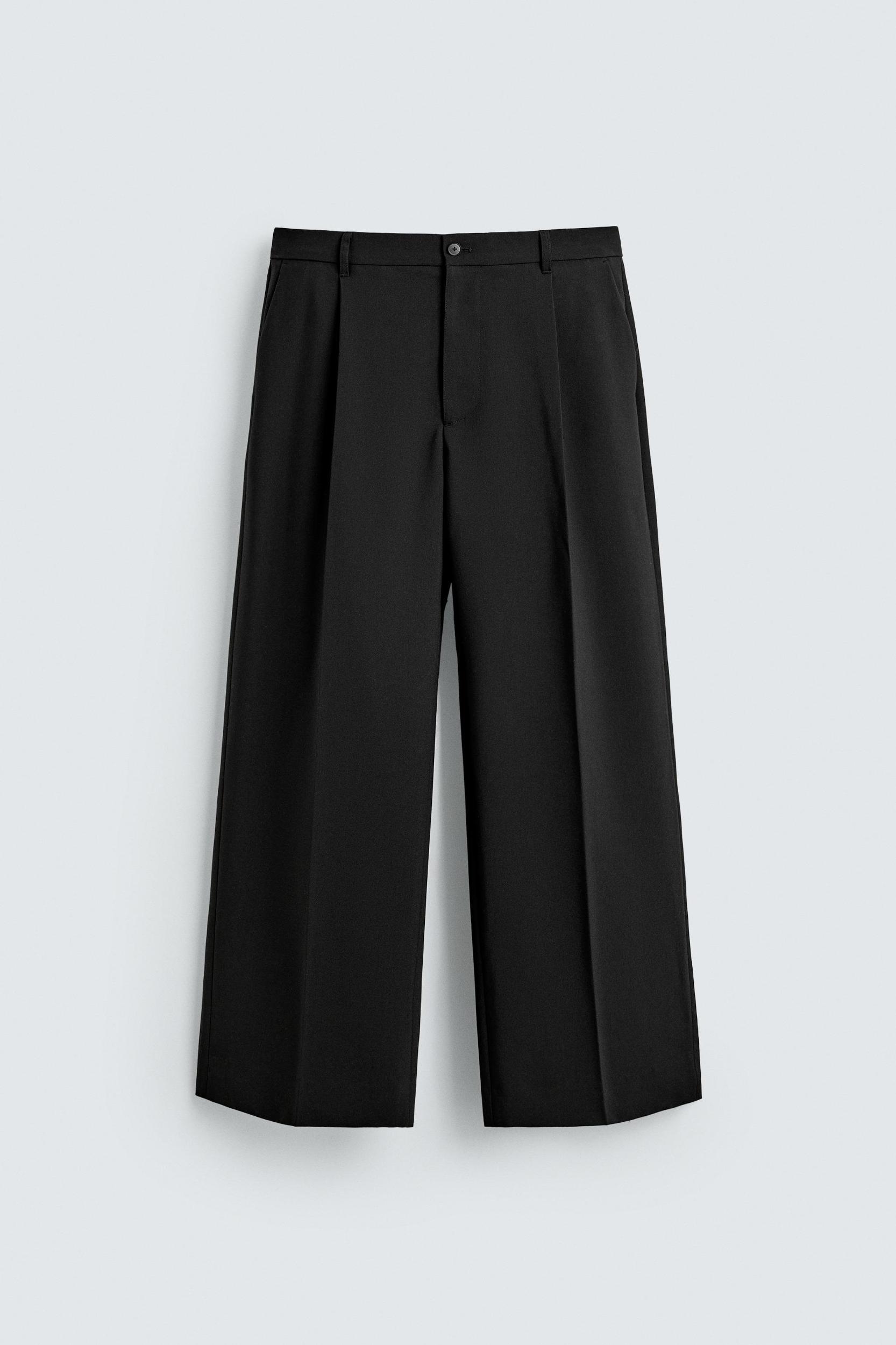 PLEATED SUIT PANTS Product Image