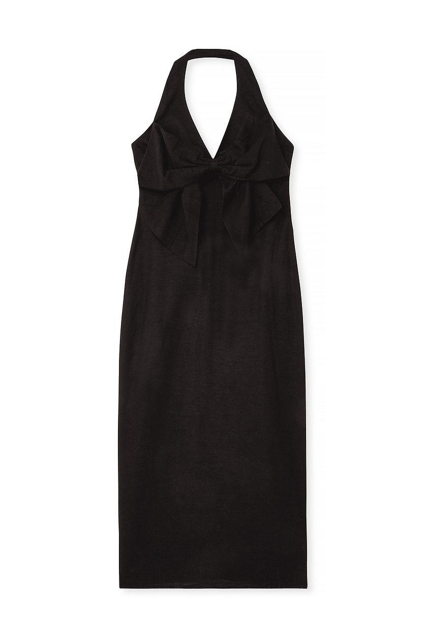 Bow Front Detail Maxi Dress Product Image