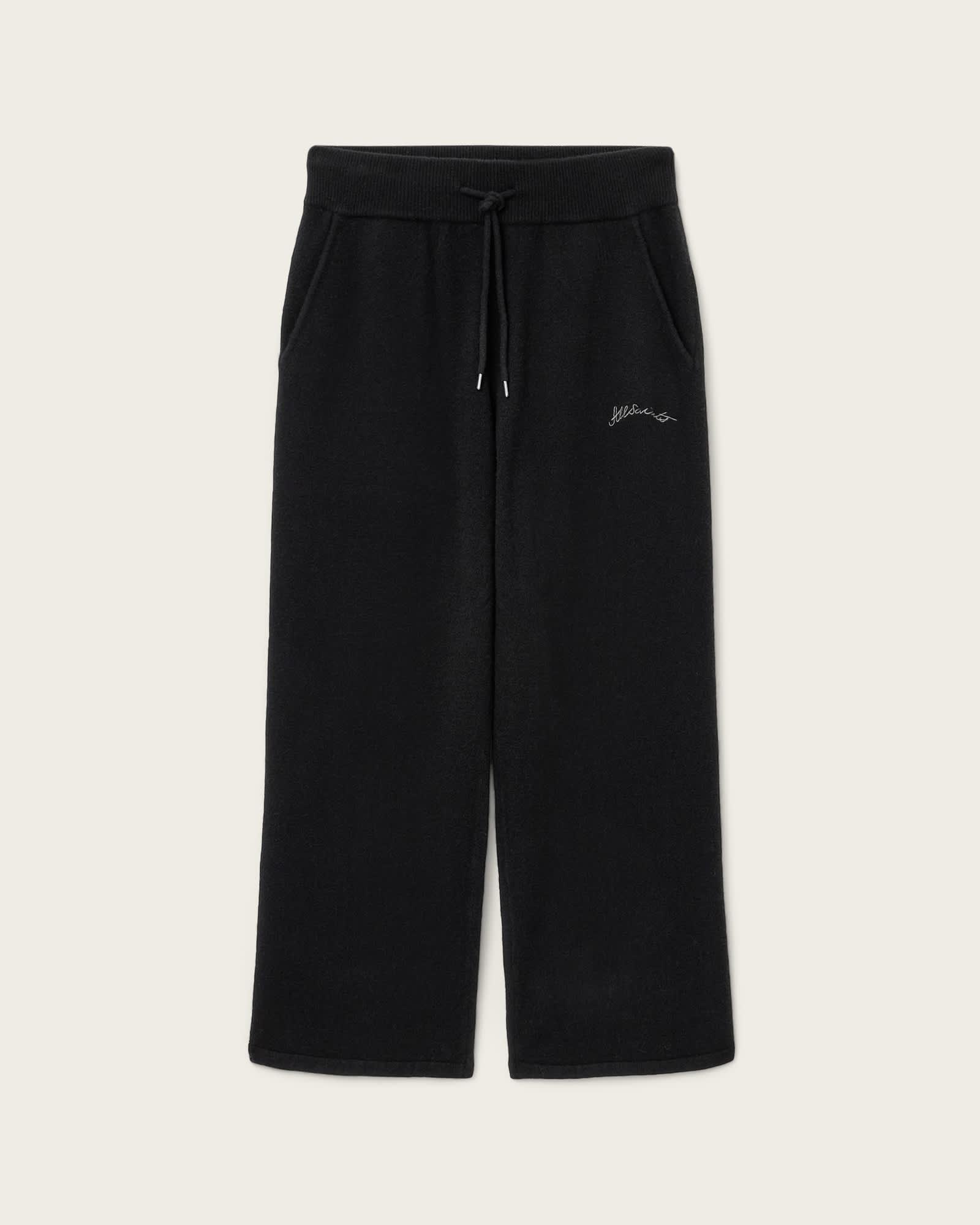 Odessa Embroidered Sweatpants Black | ALLSAINTS US Product Image