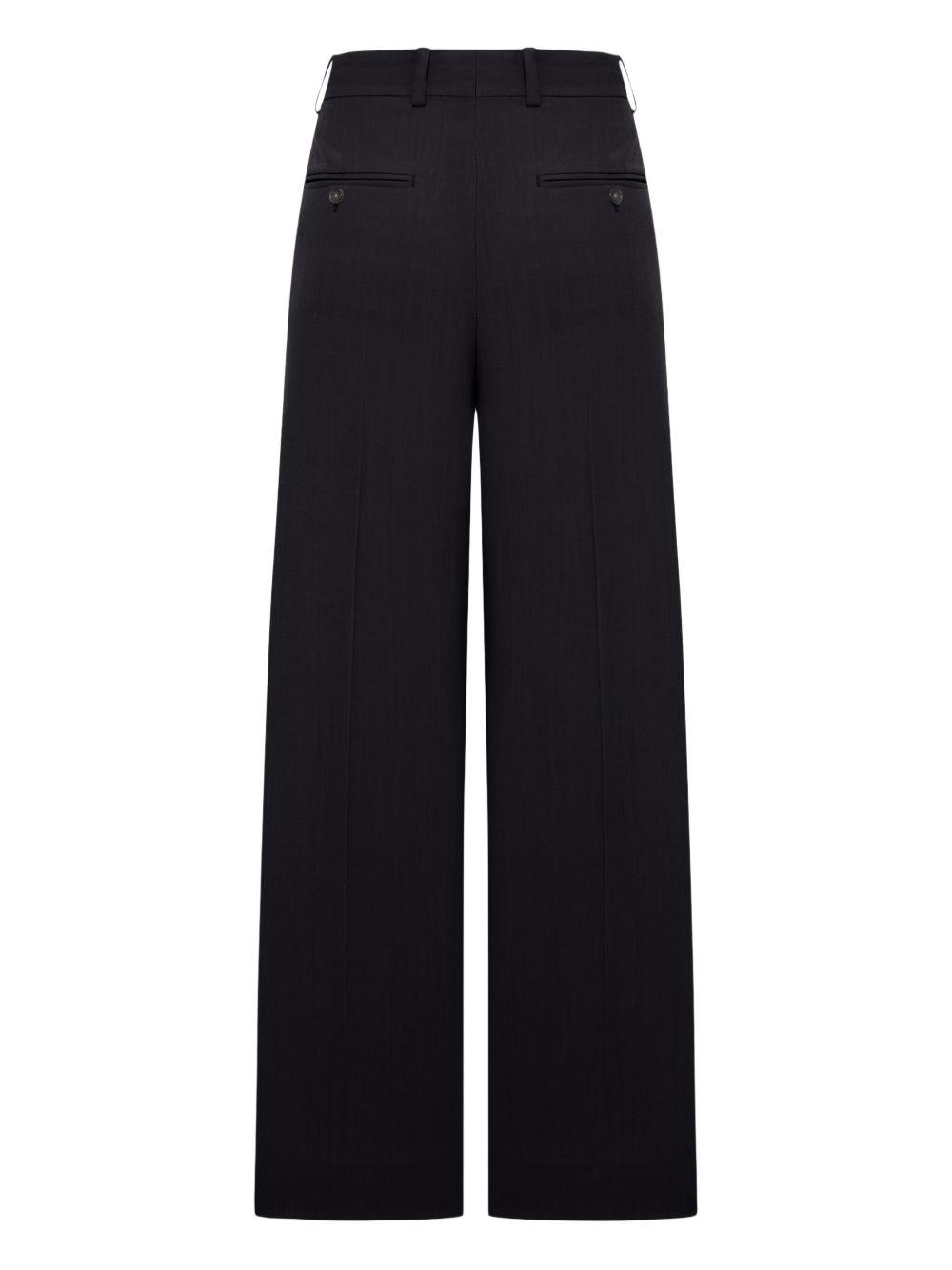 wide-leg wool trousers Product Image