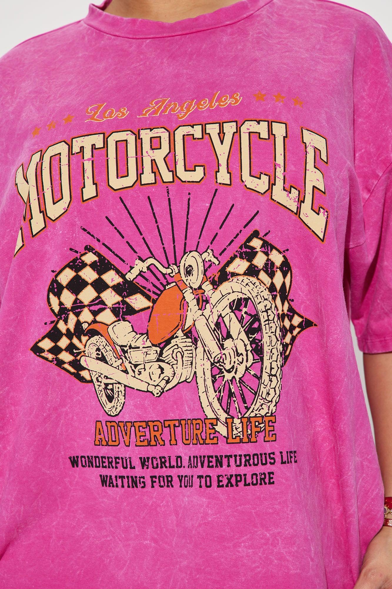 Adventure Rider Short Set - Pink Product Image