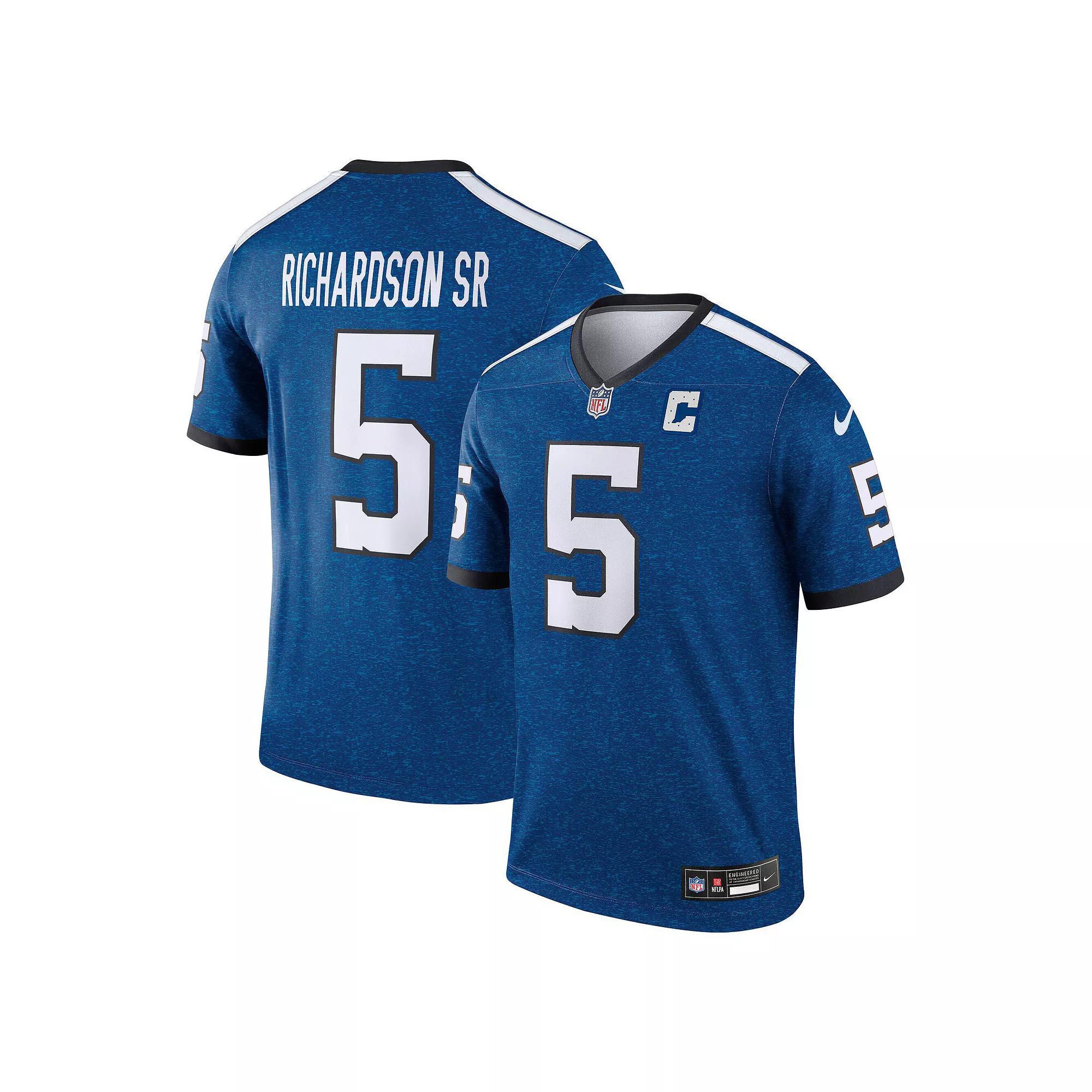 Men's Nike Anthony Richardson Sr. Royal Indianapolis Colts Alternate Indiana Nights Legend Jersey,  Product Image