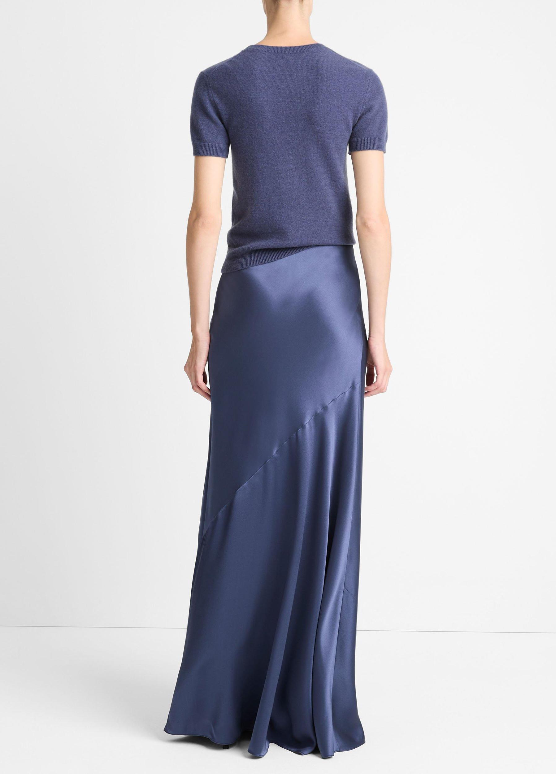 Satin Maxi Skirt Product Image