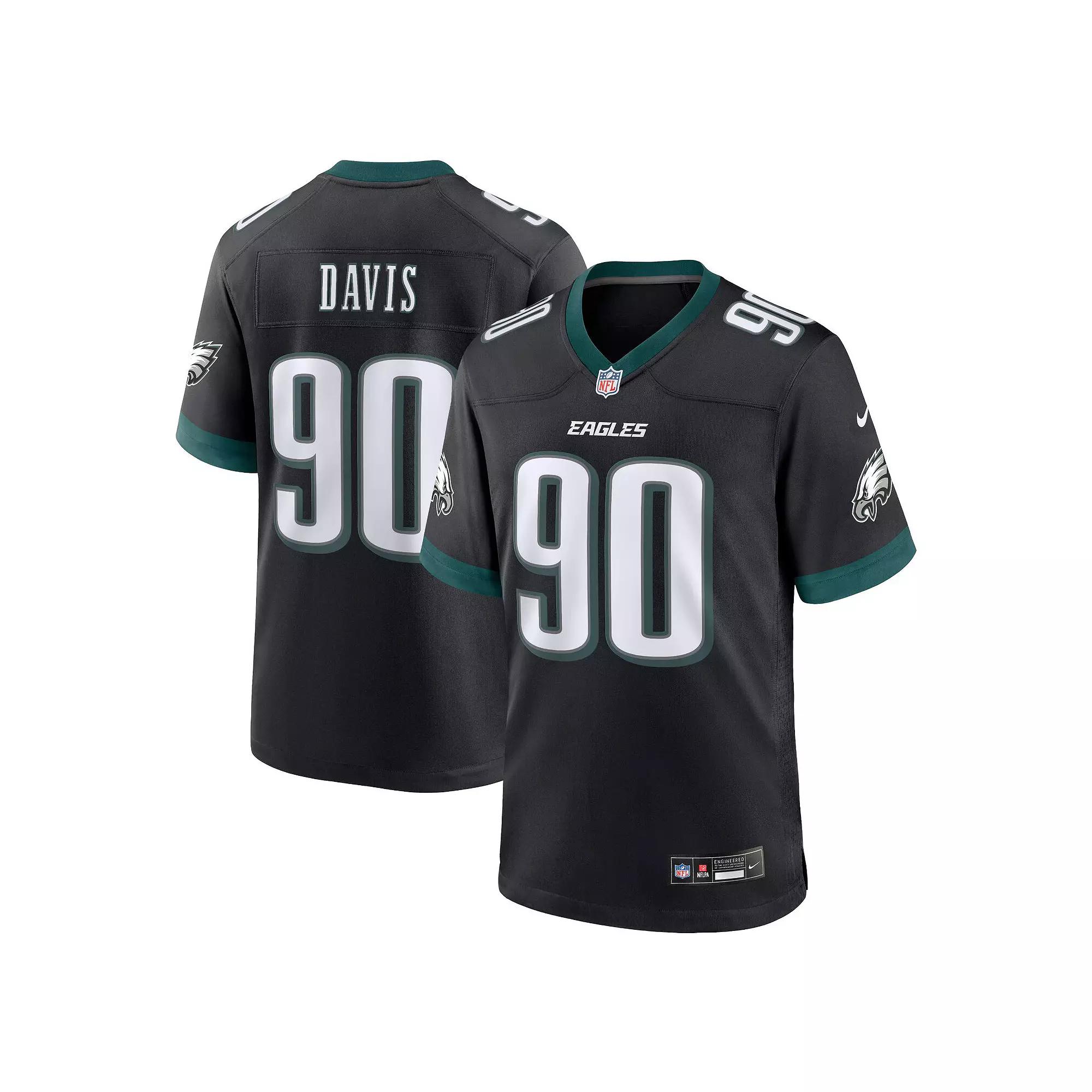 Men's Nike Dallas Goedert Black Philadelphia Eagles Alternate Game Jersey,  Product Image