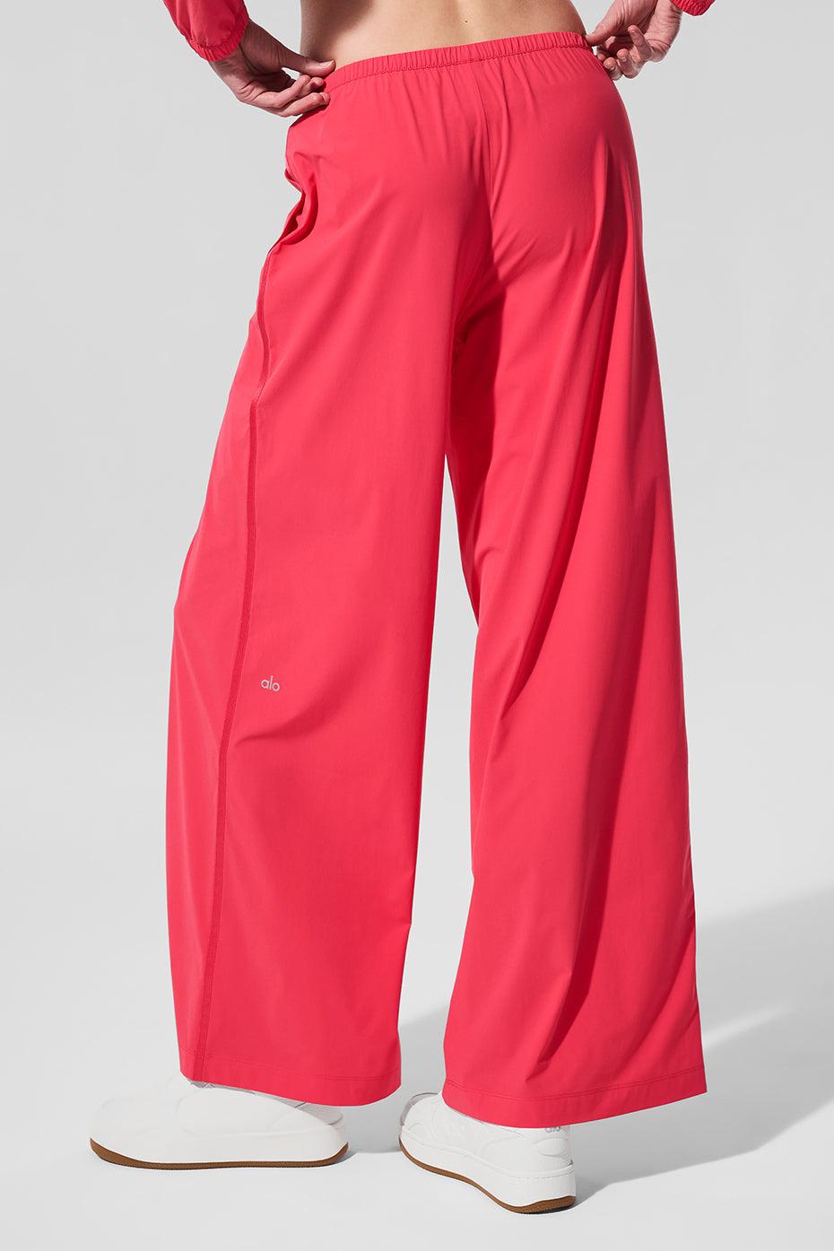 Breezy Wide Leg Pant - Candy Red Product Image
