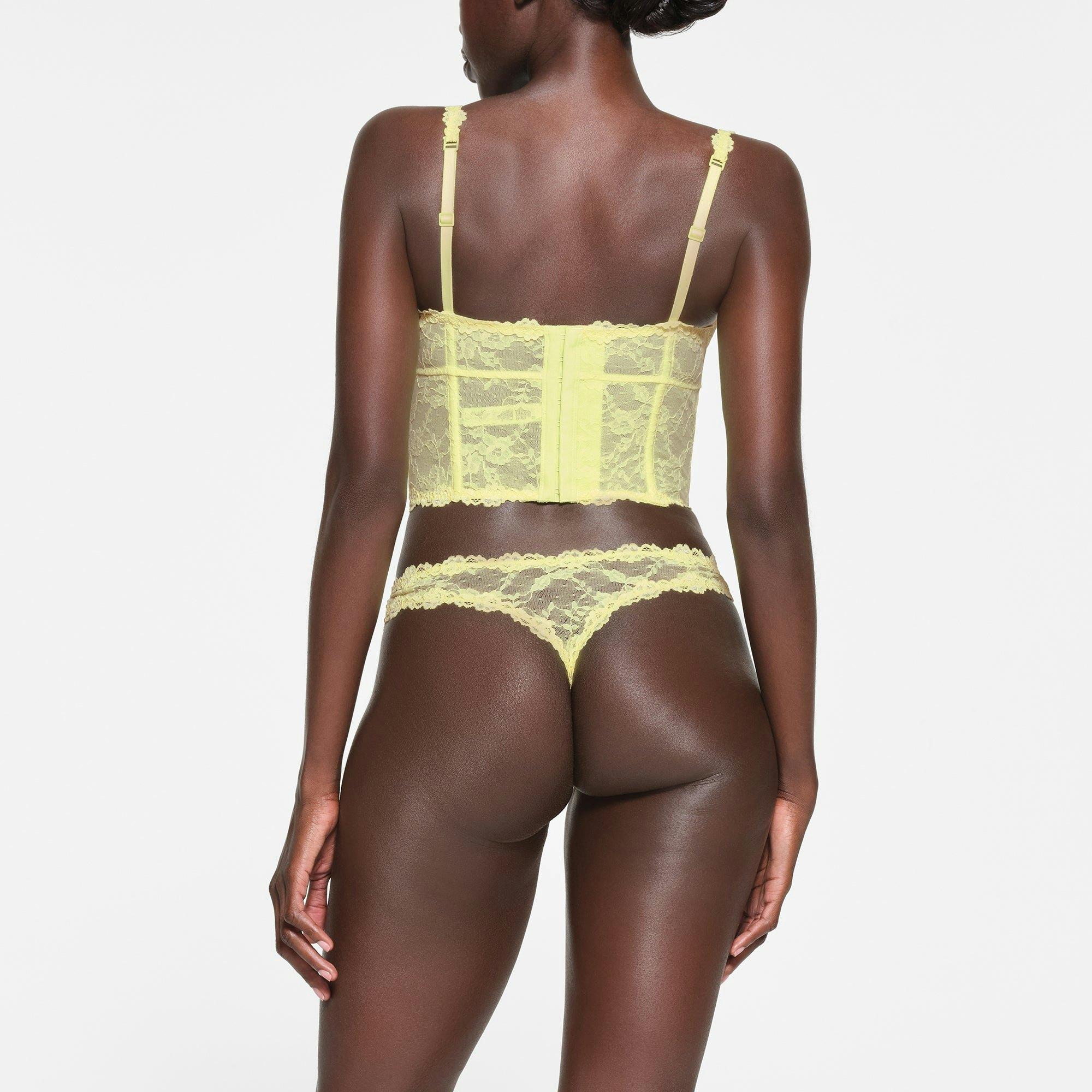 STRETCH LACE CORSET | LEMONADE Product Image