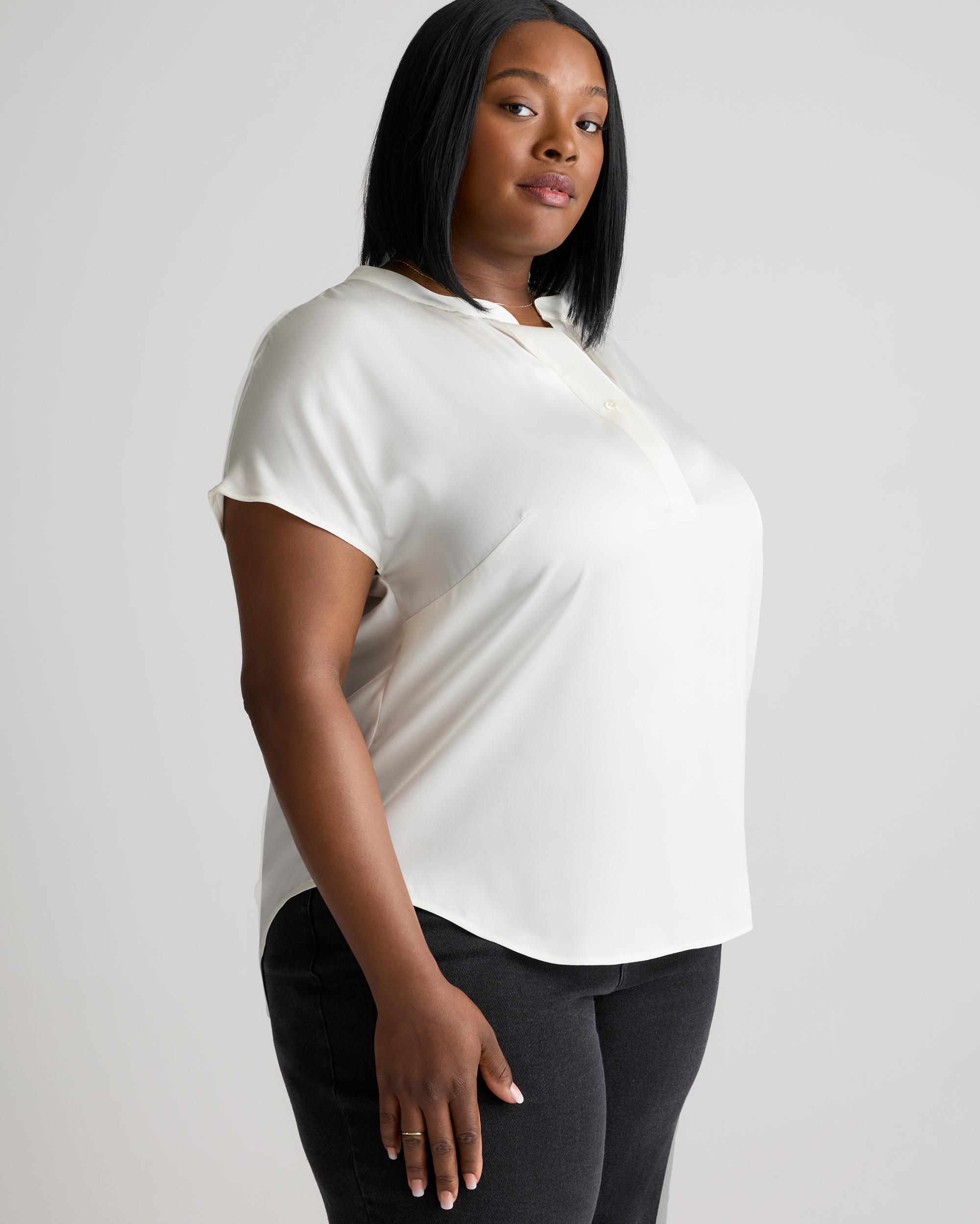 Quince | Women's Washable Stretch Silk Dolman Sleeve Blouse Mulberry Silk Product Image