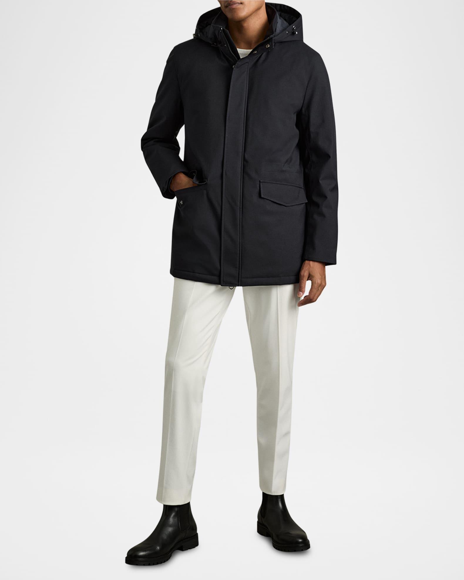 Men's Hooded Padded Jacket Product Image