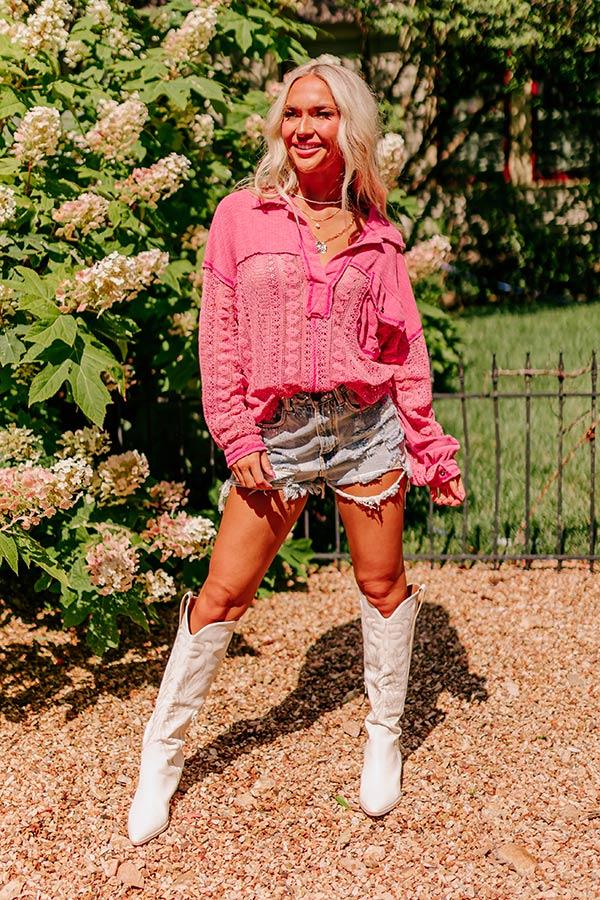 Protect Your Peace Knit Top Product Image