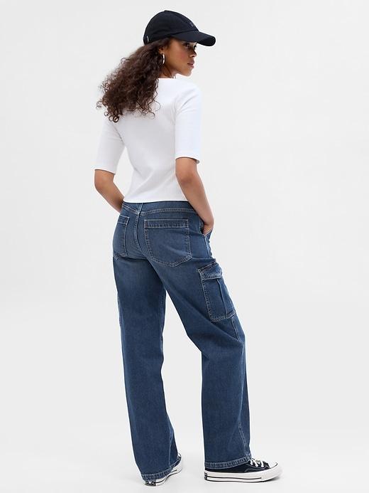 Mid Rise 90s Loose Jeans Product Image