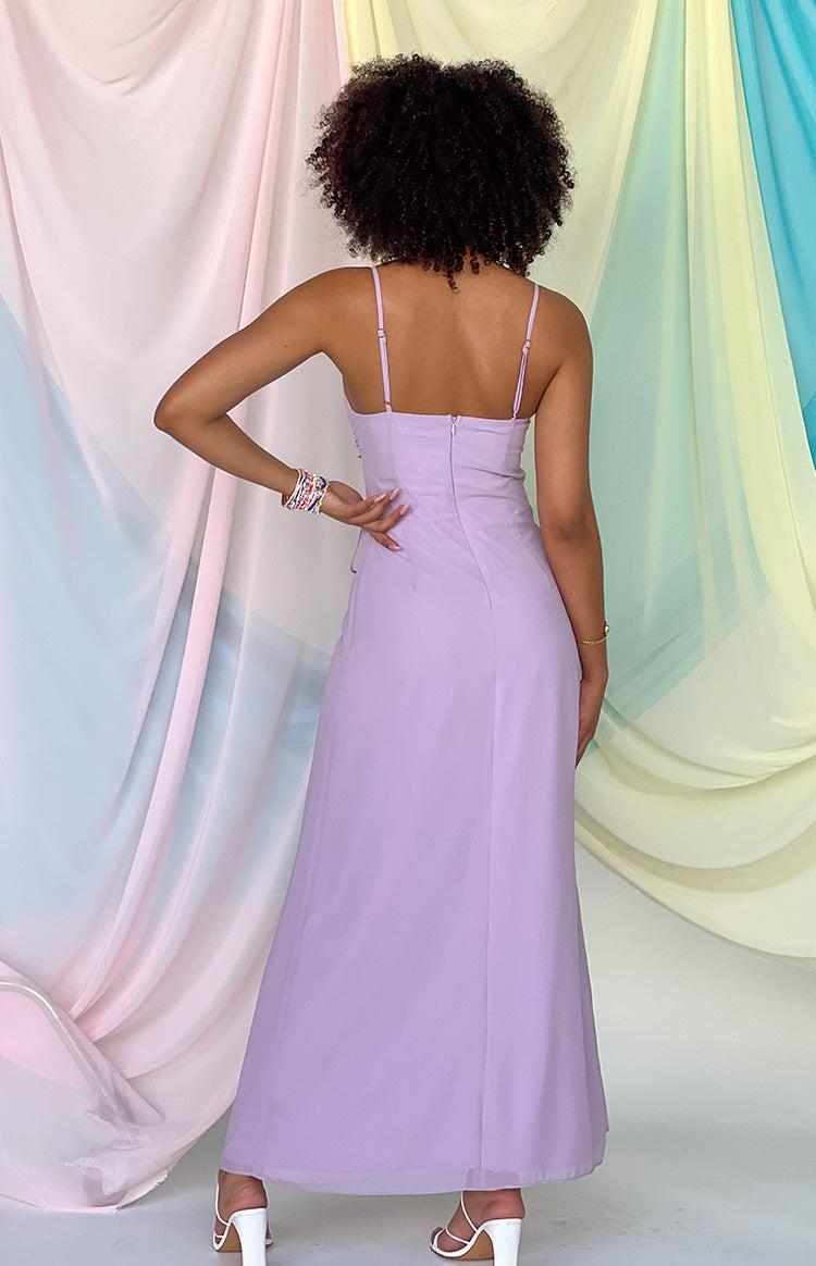 Flossie Lilac Maxi Sleeveless Dress Product Image