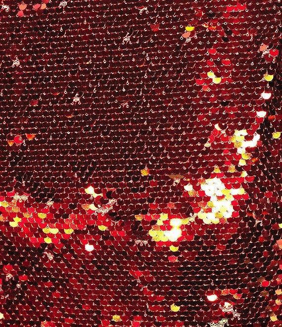 GB Midi Sequin Side Slit Coordinating Skirt Product Image