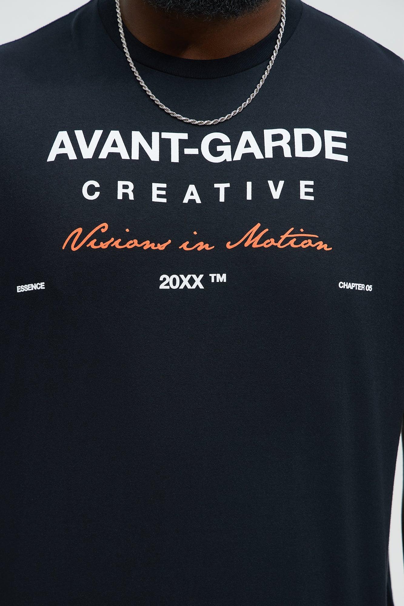 Advant-Garde Creative Dept Short Sleeve Tee - Black Product Image