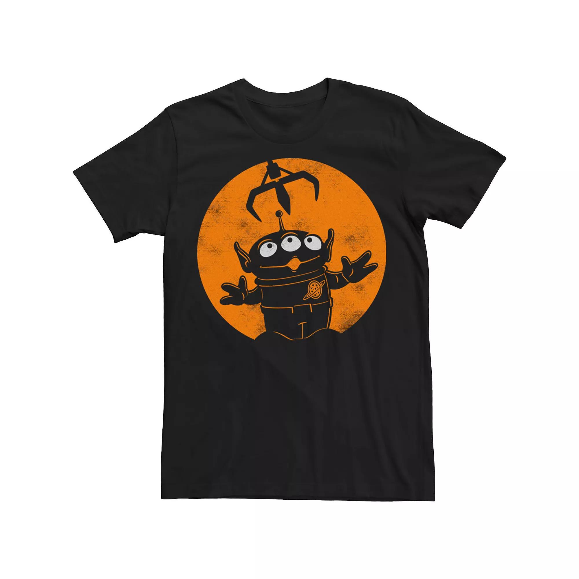 Big & Tall Disney / Pixar Toy Story Alien Claw Close Encounter Halloween Tee, Men's,  Product Image