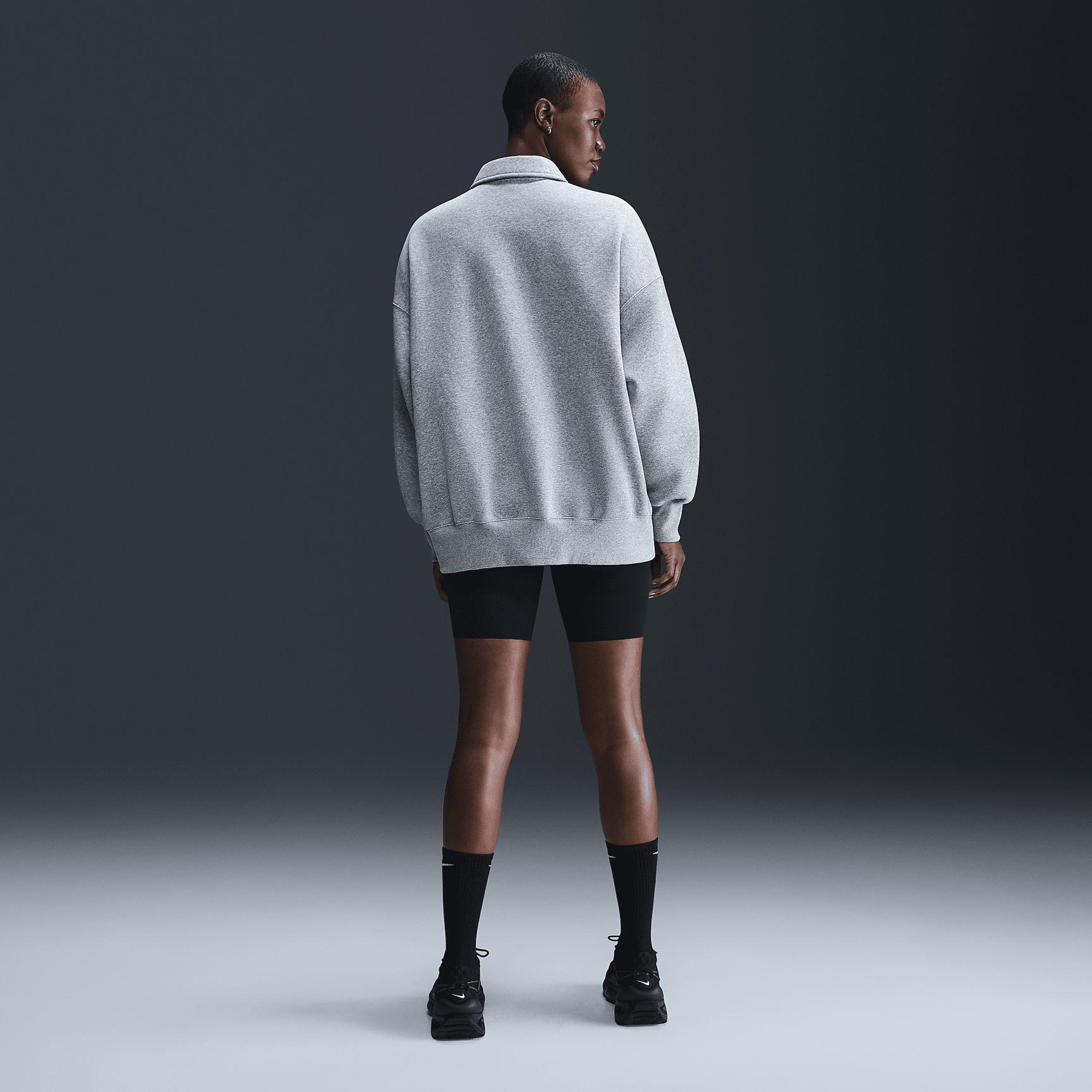 Nike Sportswear Phoenix Fleece Women's Oversized 1/4-Zip Polo Product Image