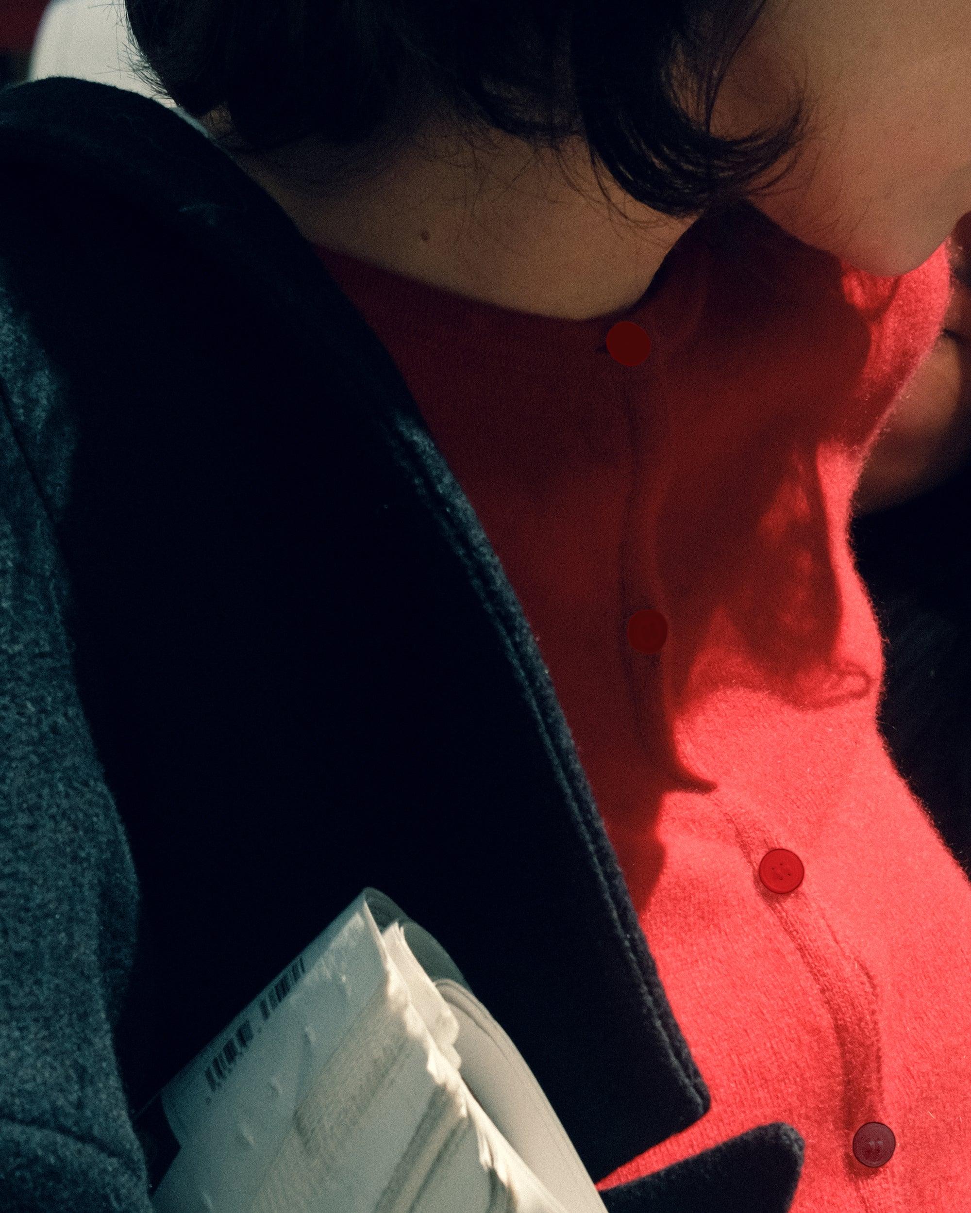 Emme Cashmere Button Cardigan Product Image